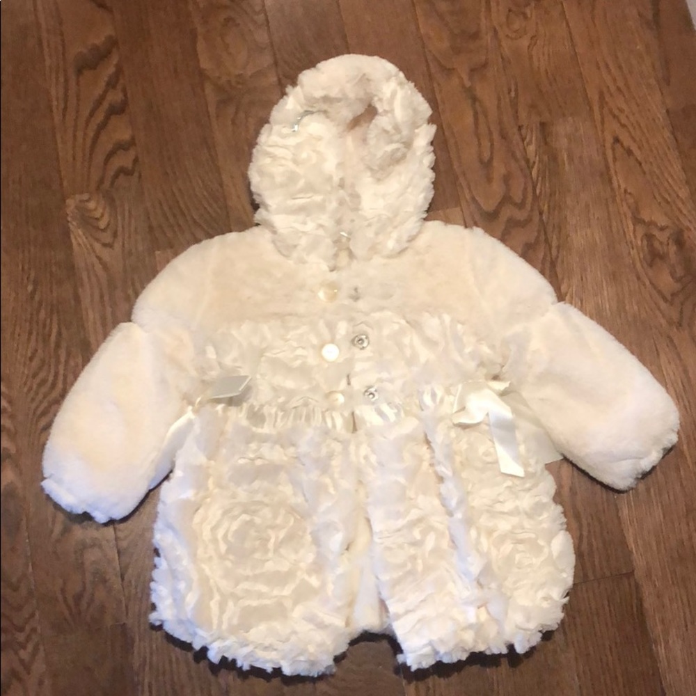 Faux fur coat